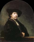 Rembrandt, self portrait at the age of 34